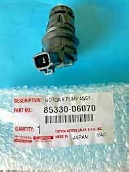 8538 27,0 新品未使用 Amazon.com: Windshield Washer Pump 85330-60180 85330-60190